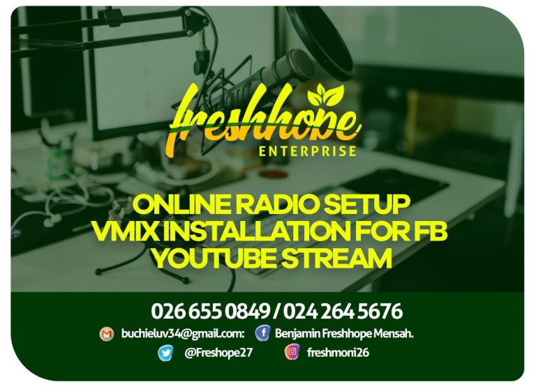 Online Radio Setup