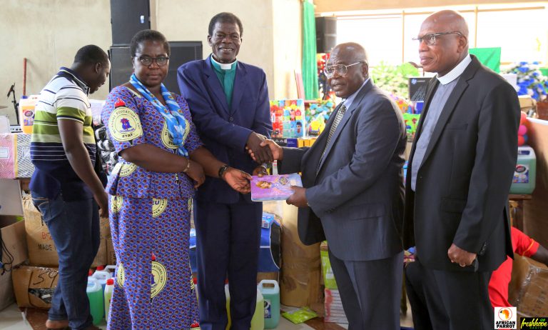 MR SAMUEL QUANSAH QUARCOO AND FRIENDS DONATE TO EMMAUS METHODIST SCHOOL  COMPLEX 