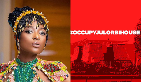 #OccupyJulorbiHouse: Efya calls on citizens to fight