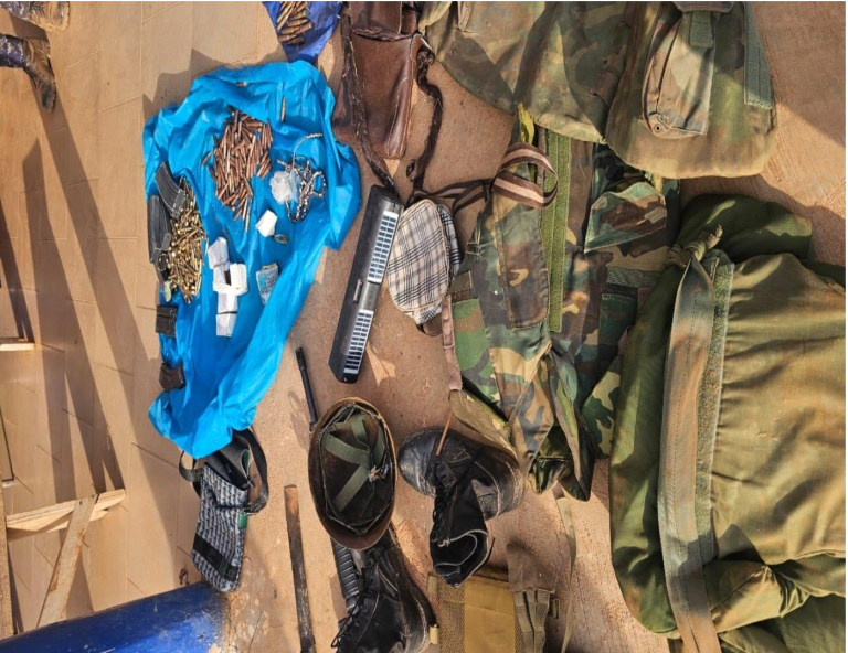 Binduri: G3, M16, AK-47 rifles, ammo seized from gunman after Easter Monday shooting
