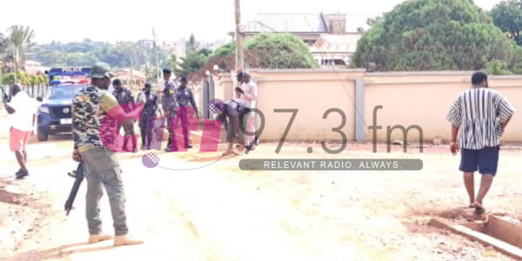 National Security storm Chairman Wontumi’s residence