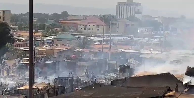 Gunman shoots 10 during fire outbreak at Madina Ritz Junction