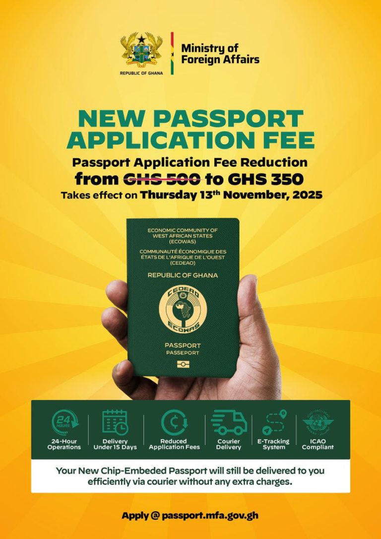 GHC350 new passport fee takes effect November 13 – Ablakwa