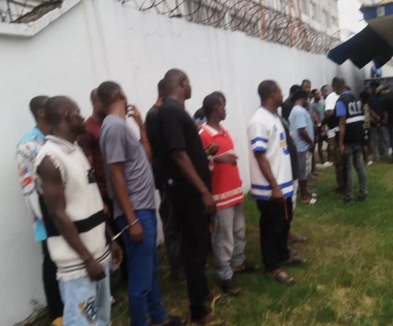 53 suspects arrested in cybercrime raids across East Legon Hills, Afienya and other Accra areas
