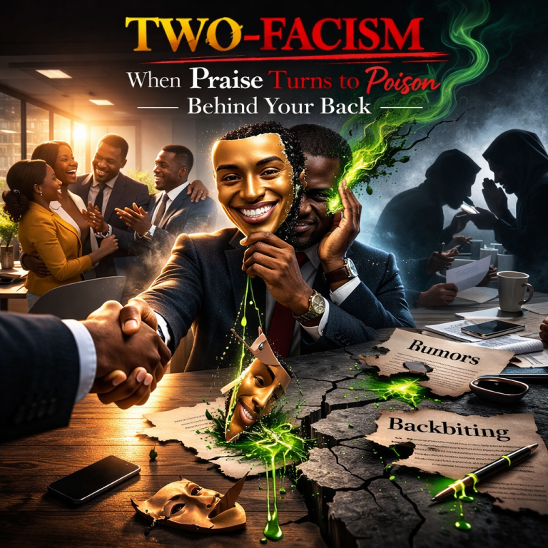 Two-Facism’: When praise turns to poison behind your back