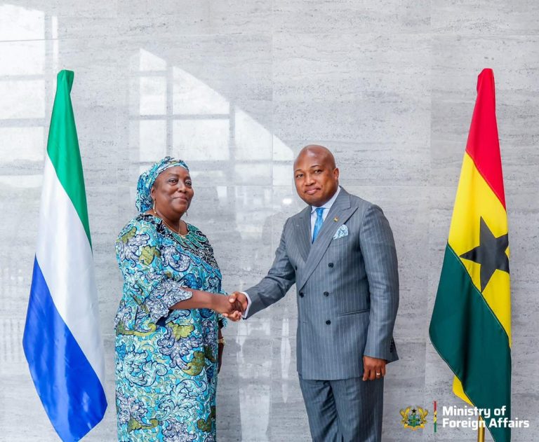 Ghana and Sierra Leone hold historic PJCC meeting, sign seven cooperation deals