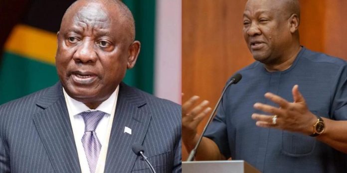 Ramaphosa and Mahama