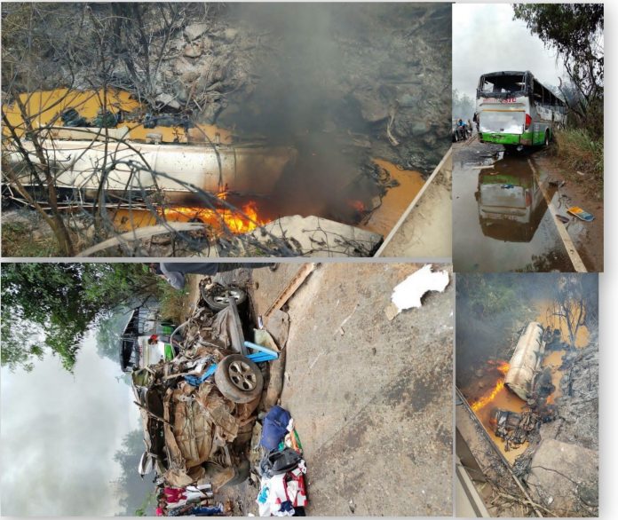Accra-Kumasi Highway at Birimso Bridge