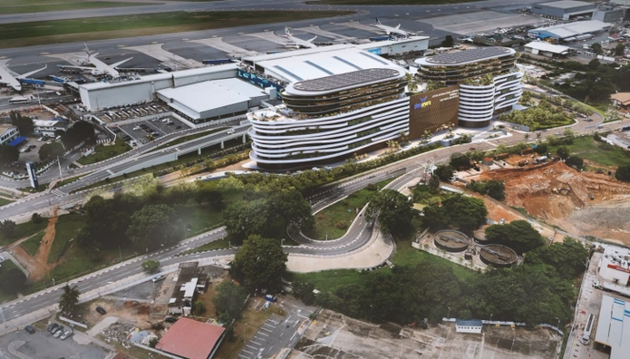 Airport hotel complex at Accra International Airport